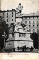 1907 Genova, Genoa; Monumento Cristoforo Colombo / monument, hotel (EK)