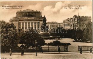 Saint Petersburg, St. Petersbourg, Leningrad, Petrograd; Le théatre dAlexandre / theater