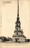 Saint Petersburg, St. Petersbourg, Leningrad, Petrograd; Cathédrale des Sts. Pierre et Paul / cathedral (EK)