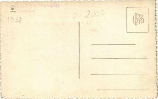 1938 Szeged, Buttula Józsefné nagypolgári lakása, belső. Szabadi Tibor fényképész photo