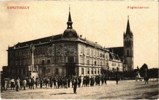 Keszthely, főgimnázium. Mérei Ignác 1909. 7. (fl)