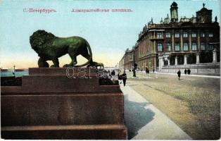 Saint Petersburg, St. Petersbourg, Leningrad, Petrograd; Place dAdmirauté / square