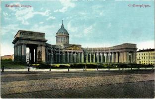 Saint Petersburg, St. Petersbourg, Leningrad, Petrograd; Cathédrale de Kazan / Kazan Cathedral