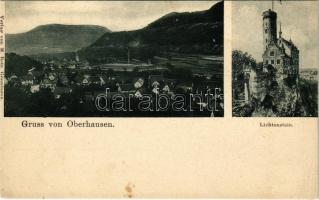 1918 Oberhausen, Lichtenstein / general view, castle (fl)