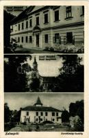 1943 Zalaapáti, Szent Benedek rend székháza és temploma, Szentkirályi kastély (EK)