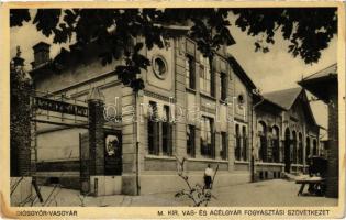 Diósgyőr-Vasgyár (Miskolc), M. kir. vas- és acélgyár fogyasztási szövetkezet üzlete és saját kiadása. Weinstock Ernő 1932 (fl)