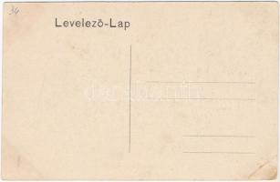 Diósgyőr-Vasgyár (Miskolc), Pereces bányatelep, vendéglő kertje. Lövy József fia (László Adolf) kiad...