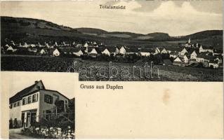 1918 Dapfen (Gomadingen), Totalansicht, Cigarren / general view, cigar shop (fl)