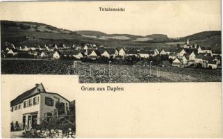 1918 Dapfen (Gomadingen), Totalansicht, Cigarren / general view, cigar shop (EK)