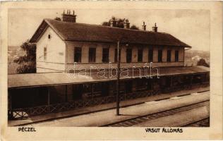 1929 Pécel, vasútállomás (EK)