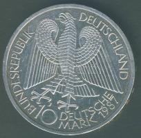NSZK 1987. 10M "Berlin" Ag T:1