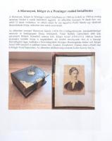 1860-1960 A Hieronymi, Kléger és a Weininger család fotóalbuma a család tagjait ábrázoló 39, részben...