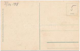 1918 Wolfach, Hauptstrasse mit Kriegerdenkmal / main street, war memorial, shop