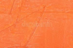 Lakner László (1936-): Mozart, g-moll szimfónia, 2020. Olaj, vászon, jelezve jobbra lent. Hátoldalán...