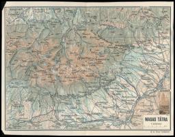 A Magas Tátra részletes kalauza. 105 képpel és 14 térképmelléklettel. Szerk.: Hefty Gy. Andor és Dr....