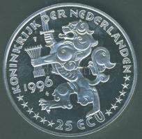Hollandia 1996. 25Ecu Ag "J. Vermeer" T:PP