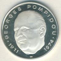 Európa 1974. Ag "Thaler" "G.Pompidou" T:PP