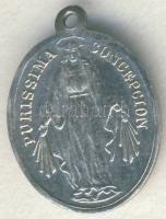 1870. körül kis Ag függő Jézus Krisztus ábrázolásával T:1/2