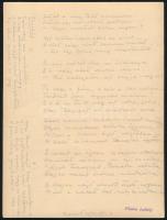 Wenckheim Henriette, grófnő (,,Hetta", 1919-1985) fiatalkori portréja, 2 db vintage fotó, hátol...