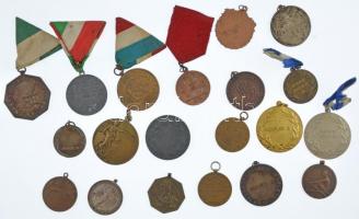 20db-os sport díjérem-tétel, főleg 1950 előttről, néhány szalagon T:vegyes