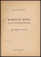 Dr. Szily József: Maróczy Géza élete és pályafutása. (100 válogatott játszmával). Bp., 1957, Sport L...