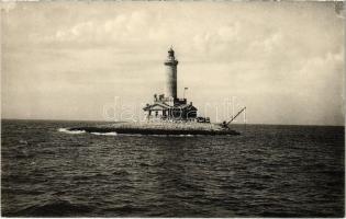 Kamenjak, Capo Promontore (Pola); Lanterna Porer / lighthouse / világítótorony. Phot. A. Beer, F. W. Schrinner 1911.