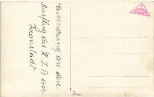 Brassó, Kronstadt, Brasov; Erinnerung an den Ausflug des K.I.B. / turisták, kirándulás emlékére, Fő ...