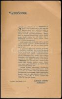 1928 Magyar Szemle II. köt., 4. (8.) szám. Szerk.: Szekfű Gyula. Bp., 1928, Magyar Szemle Társaság (...