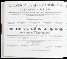 Az ezeréves Magyarország és a milleniumi kiállítás. Szerk.: Piványi Ernő et al. Bp., (1990), Téka. S...