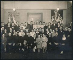 cca 1950 Kispesti ünnepség fotója 24x16 cm