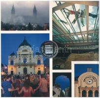 2010. 5Ft-200Ft (6xklf) forgalmi sor szettben + "Pécs 2010 - Európa Kulturális Fővárosa" A...