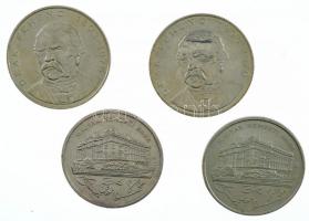 1992-1993. 200Ft Ag "MNB" (2xklf) + 1994-1995. 200Ft Ag "Deák" (2xklf) T:1-,2 pa...