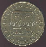 Ausztria 1987. 20Sch "Johann Ernst von Thun - Salzburg" T:2