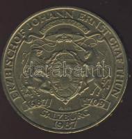 Ausztria 1987. 20Sch "Johann Ernst von Thun - Salzburg" T:2