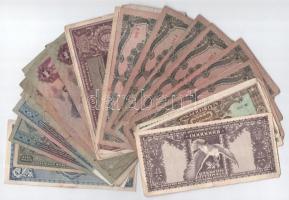 1930-1946. 41db-os magyar bankjegytétel T:III,III-