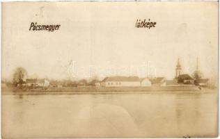 1924 Pócsmegyer, látkép. photo (fa)