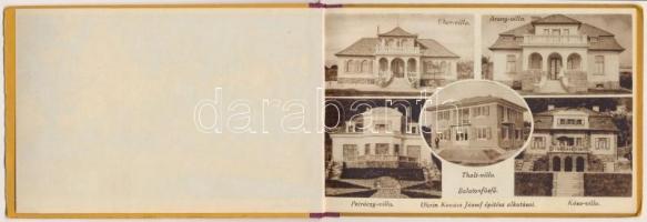 Balatonfűzfő, Fürdőtelep. Leporelló 20 képpel