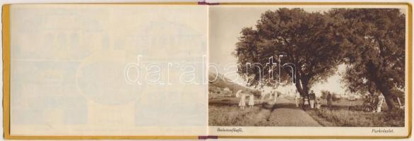 Balatonfűzfő, Fürdőtelep. Leporelló 20 képpel