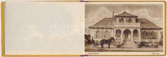 Balatonfűzfő, Fürdőtelep. Leporelló 20 képpel