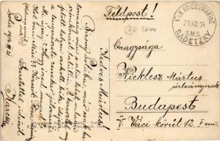 1914 Pola, Pula; Riva. Phot. Alois Beer. Verlag F. W. Schrinner + "K.U.K. KRIEGSMARINE SMS RADE...