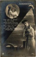 1915 Seemannstraum / WWI German Navy (Kaiserliche Marine) SMS OLDENBURG mariner, romantic couple + K.U.K. KRIEGSMARINE SMS RADETZKY