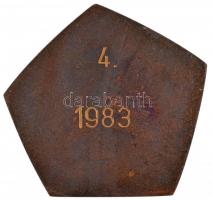 1983. "Kiváló Propaganda Munkáért - M.SZ.M.P. - Csepel Vas és Fémművek Bizottsága" egyolda...