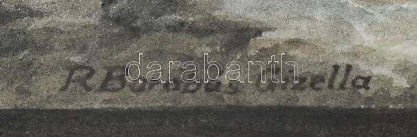 Barabás Reismann Gizella (1893-1985): Húsvéti kompozíció 24x30 cm akvarell, papír, jelzett 24x30 cm