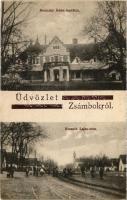 1907 Zsámbok, Beniczky Ádám kastélya, Kossuth Lajos utca