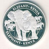 Kenya DN "Elefánt" Ag 31,2g T:PP tanúsítvánnyal