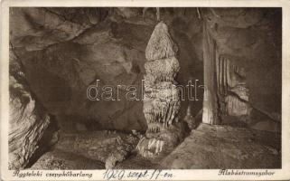 Aggtelek, cseppkőbarlang, Alábastrom szobor