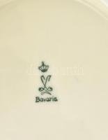 2 darabos Bavaria teás és tejes kiöntő szett. Matricás, jelzett, hibátlan. m: 13, 11 cm