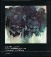 Gyémánt László, 2 db kiállítási katalógus, prospektus: Gyémánt László festőművész kiállítása, 1986. ...