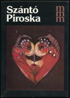 Szántó Piroska 6 db kiállítási katalógusa, közte egy ALÁÍRT. Fekete-fehér és színes reprodukciókkal ...