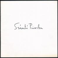 Szántó Piroska 6 db kiállítási katalógusa, közte egy ALÁÍRT. Fekete-fehér és színes reprodukciókkal ...